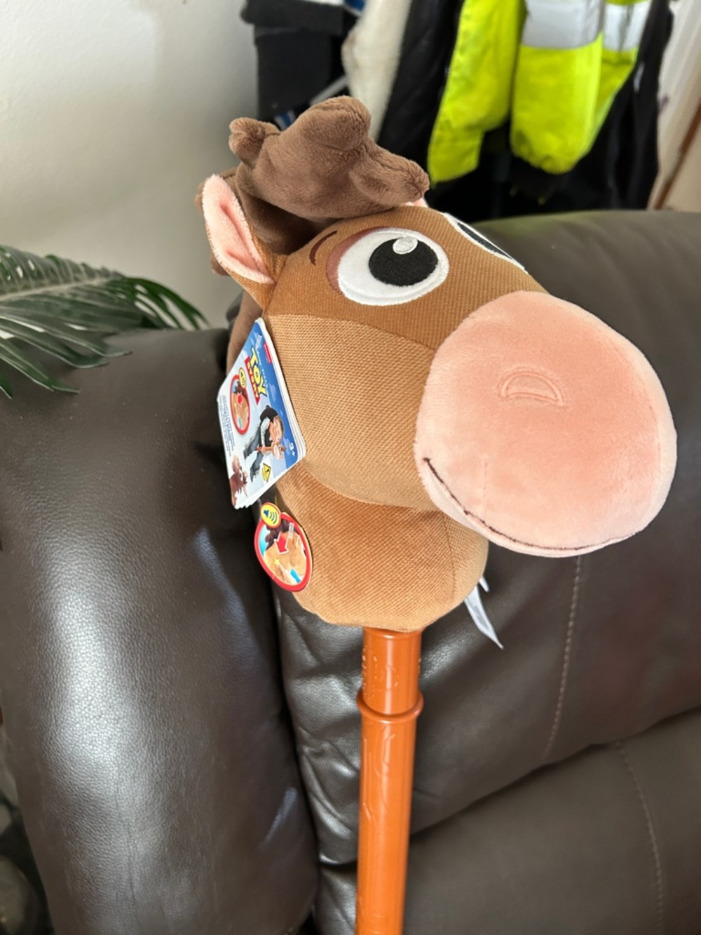 Toy Story Bullseye Hobby Stick Horse With Interactive Horse Sounds - Picture 11 of 12